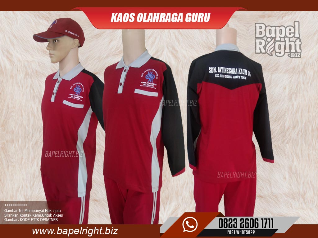 Baju Berkerah merah Maroon