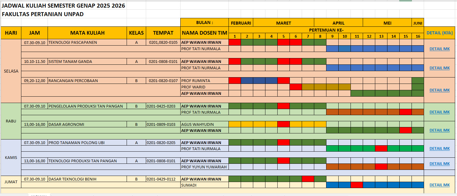 Aep Kalender Genap 2025 2026