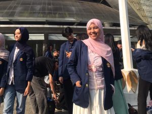 Potret Aiyda Rohimah, Mahasiswi Unpad yang memiliki ketertarikan dalam dunia menulis.