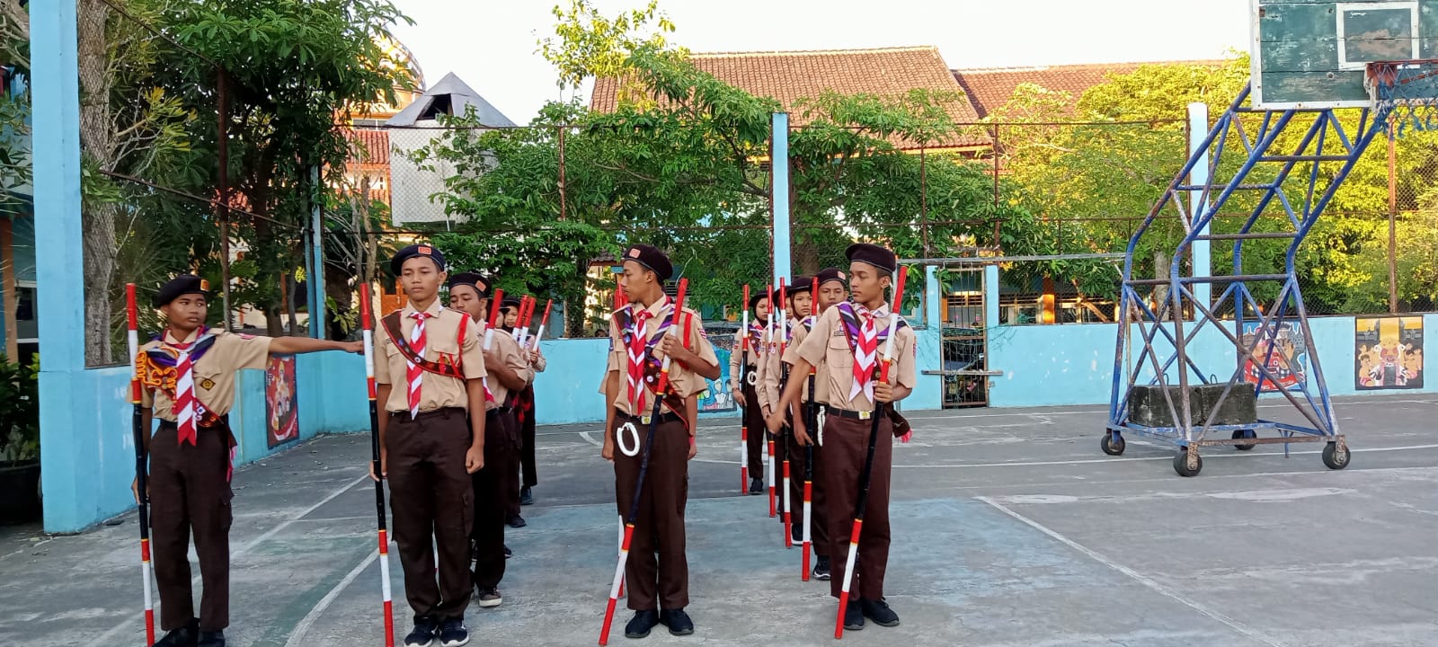 Pramuka SMP Negeri 2 Wonosari (Foto: smpn2wonosari.sch.id)