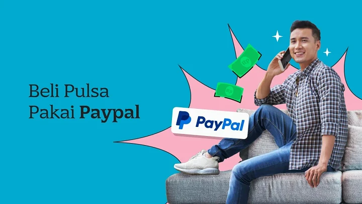 Ilustrasi Pulsa via PayPal (Foto: Gopay)